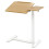 Table de lit réglable avec roulettes dissimulées et plateau inclinable 2