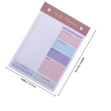 1Werk Planner Notepad Scheurbaar Voor Lange Termijn Gebruik