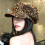 Fashionable Beret Hat With Double Style Design-Leopard print OS 8