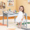 Children's Activity Table and Chair Set with Storage 4