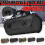 (2)Applicable Motorcycle Fork Bag PU Leather Handlebar Tool Pouch Handle Bar Roll Storage Bag with 2 2