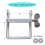 2X Toothpaste Squeezer, Metal Tube Roller, Rotating Toothpaste Dispenser, Tube Squeezer, Stainless Steel Squeezer A 8