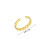4St Metalen Dames Ring Set Verstelbaar Elegant 2