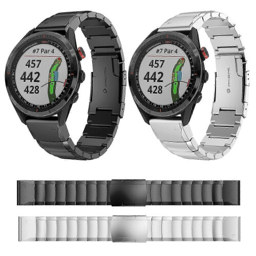 Συμβατό με το λουράκι ρολογιού Garmin Approach S62 22mm από ανοξείδωτο ατσάλι 2