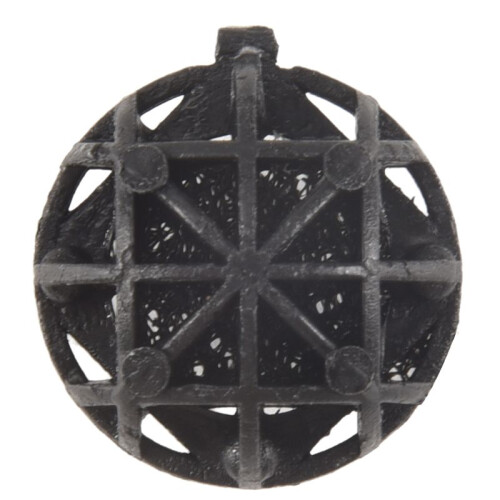 50 Pcs 18mm Diameter Black Bio Balls for Aquarium Pond Filter 1