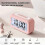 Alarm Clock Led Digital Alarm Clock Large Display Snooze Night Light Battery 3