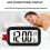 Alarm Clock Led Digital Alarm Clock Large Display Snooze Night Light Battery 4