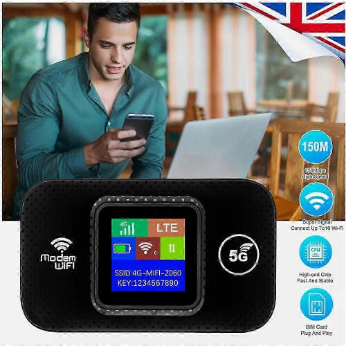 4g portable WIFI-M9S color screen-black-Eurasian version 2