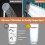 High Pressure Shower Head,Filtered Shower Head with Handheld 2