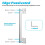 4 Pcs Door  Guard Plate Outswing Angle  Protector Door  Cover  Shield L Shaped Security 11Inch 3