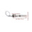 2pcs Side Loading Liquid Water Level Sensor Horizontal Float Switch Chrome 3
