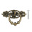 40Pcs Vintage Kitchen Cabinet Cupboard Dresser Door Drawer Ring Pull Handles Knobs (Antique Brass) 3