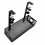 2X Under Desk Cable Management Box Tray Under Desk Wire Management Box Clamp Under Table Cord Management Organizer 3