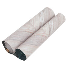 1Roll Selbstklebender Vinylboden Beige, Kratzfest & Langlebig