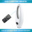 Bladeless Tower Fan Remote Control Oscillating 3 Speed 9H Timer Quiet Home Office Bedroom 1