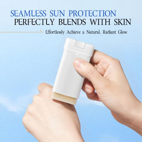 (15g) Solid Sunscreen Stick SPF50 Brightening Protection Bar Full Body Care 2