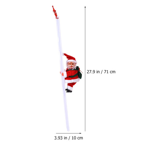 1X Elektrische Kerstman Voor Xmas Thuis 1
