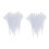 100 Pieces 10ml Clear Plastic Transfer Pipet Pasteur Pipettes Droppers 2