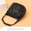 (Black) Vintage Soft Shoulder Bag, Large Capacity, Zipper 5