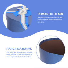 3St Romantische Hart Doos Van Papier Voor Valentijn En Feest