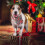 (Style 2) Collare per cagnolina con papillon e fiore, taglie grande, media e piccola. 2