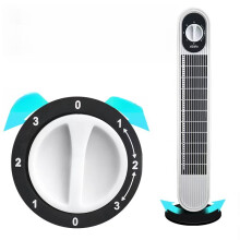 Bladeless Tower Cooling Fan for Bedroom Portable Air Conditioner with 31ft/s 80 Oscillation 3 Speed Settings Standing Fan with 30dB