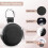 Travel Friendly Jewelry Container Holds Multiple Pieces-Black 8