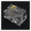 RJ9 4P4C Klinkenstecker 200 Stück, Transparent 6