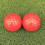 (Light Purple) Double Layer Colorful Golf Gift Balls Portable Durable Mini for Playing 2