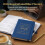 (Blue) English Planner - Durable Notebook for Students & Pros 3