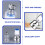1Set Anti-Spetter Kraanfilter Met Transparante Filterbuis 5