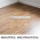 1Roll Wasserfester PVC-Bodenaufkleber Mit Rutschfestem Design 6