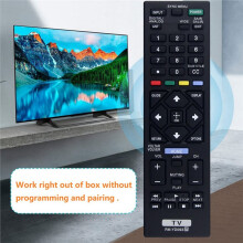 Controle Remoto de Substituição RM-YD093 para TVs para Universal KDL-32R435B, 32R425B e KDL-32R429B.