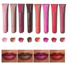 8* Water Light Beep Lip Mirror Lip Glaze Plump Lip Oil Moisturizing Glass Lip Oil Cross Border Phone Case Lip Glaze 10ml