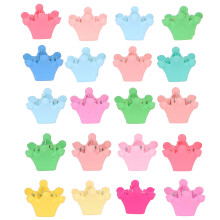 3Sets Haarbaantjes Voor Acryl Kleine Kleurrijke Clips