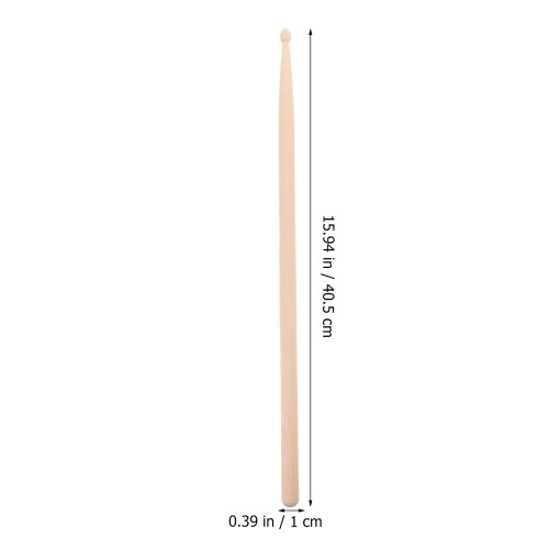 6Paren Duurzame Maple Drumsticks Voor Muziekinstrument 1