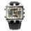 Analog Watch Wit Dubbele Tijd, Waterdicht, PU Band 2