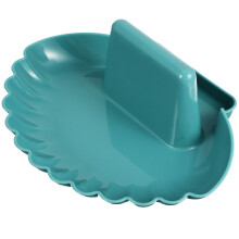 1X Groene Lepelhouder Met Dekselrek ABS Non-Slip