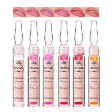 Moisturizing Lip Gloss Set 6pcsNon-Sticky Transparent Lip Glow Oil, Long Lasting Hydrating Lip Oil for Girls