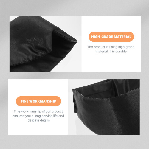 Zwart Slaapmasker Met Ooggedeelte 2