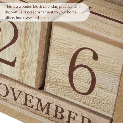 1Decoratieve Bureaublokken Kalender Batterij 2