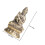 Mini Vintage Messing Avalokitesvara Standbeeld Voor Desktop Decor 2