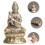Mini Vintage Messing Avalokitesvara Standbeeld Voor Desktop Decor 4