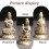 Mini Vintage Messing Avalokitesvara Standbeeld Voor Desktop Decor 6