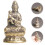 Mini Vintage Messing Avalokitesvara Standbeeld Voor Desktop Decor 7
