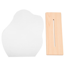1Tafellamp Make-Upspiegel Acryl Met Voet Transparant