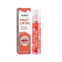 (strawberry) Lip Oil Lightens Lip Lines Prevents Chapped Lip Hydrates Lips Hydrates Lips Plump Lips And Treats Lip Oil Makeup Cosmetics