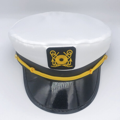1Captain Hat Zeemanspet Met Klep Zonbescherming 2