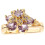 Compacte Violette Horlogeband Met Delicate Bloemvorm 1