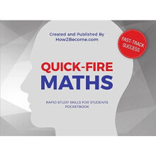 QUICKFIRE MATHS Pocketbook by How2Become Paperback Book